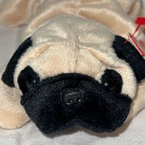 TY Original Beanie Baby “Pugsly” 1996‎